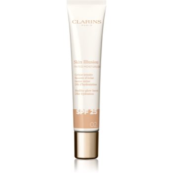 Clarins Skin Illusion Tinted Moisturizer crema tonifianta SPF 25 - imagine 2